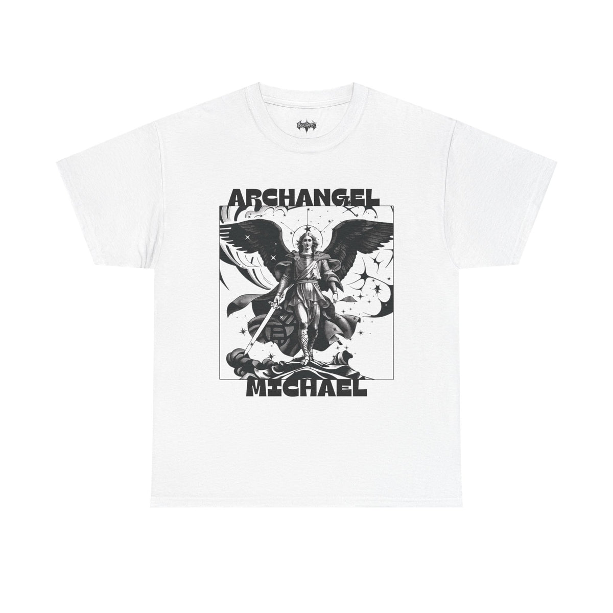 Archangel Michael Graphic Tee - Spiritual Comfort, Fear Not Design, Unisex Cotton Shirt, Casual Everyday Wear, Gift for Believers